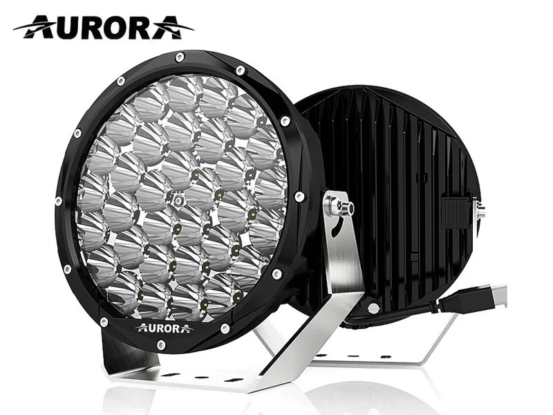 Светодиодная фара ALO-R7H 33 диода 198w +ПОДСВЕТКА