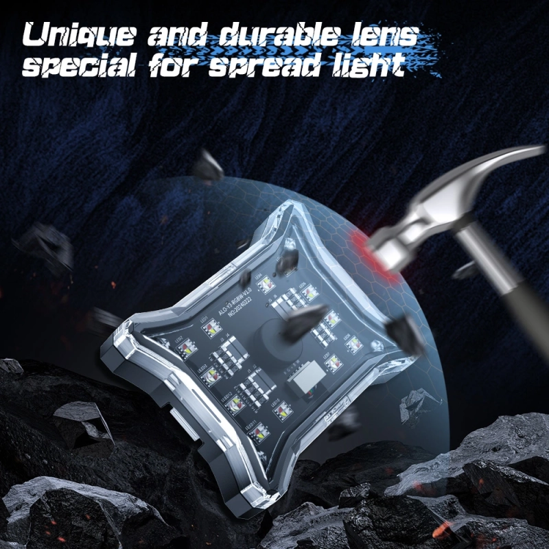 Светодиодная подсветка Lock Light 4 модуля ALO-Y3-RGBW-4 5