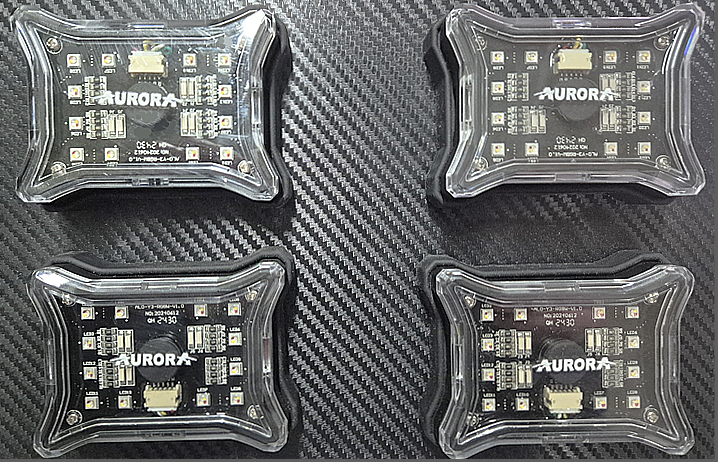 Светодиодная подсветка Lock Light 6 модулей ALO-Y3-RGBW-6 8