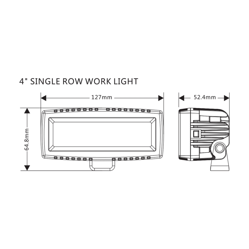 Светодиодная фара ближнего света Aurora 20W ALO-M-L-4-E7D1 1