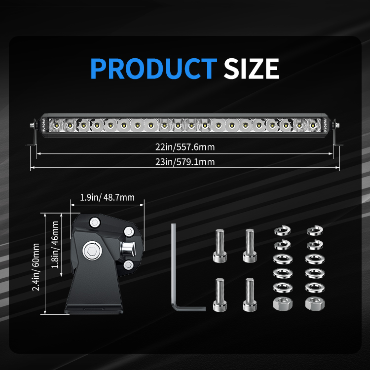 Изогнутая светодиодная балка Aurora 150w 81см ALO-M-C-S5D1-30-P7E7-H 4