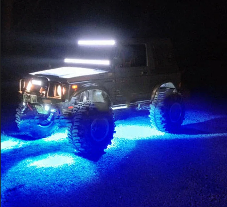 Светодиодная подсветка Rock Light 6 модулей ALO-Y1D-2-RGB-D6 13