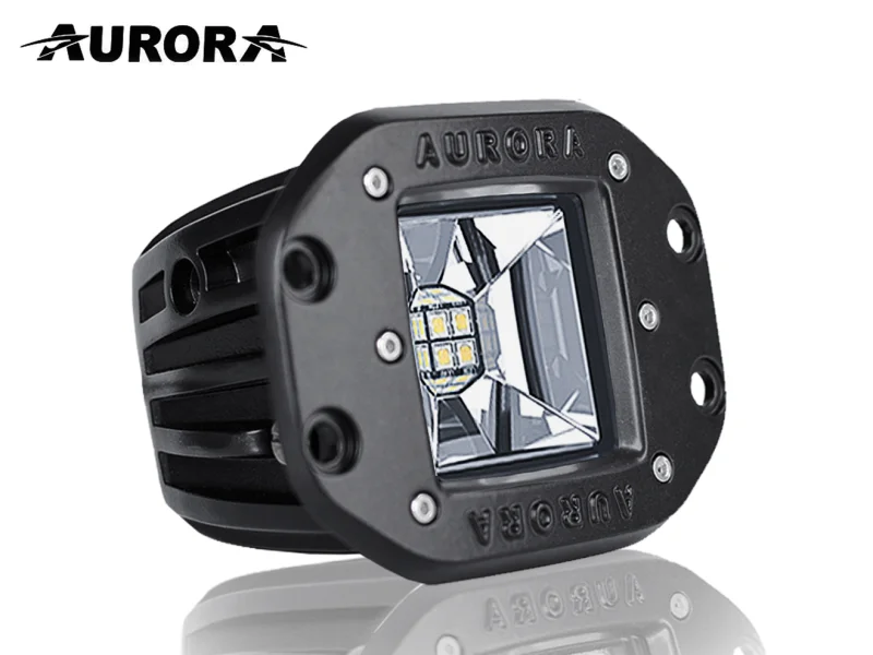 4 диода 40 Вт. панорамный свет, врезная. Aurora. ALO-E-2-E12T