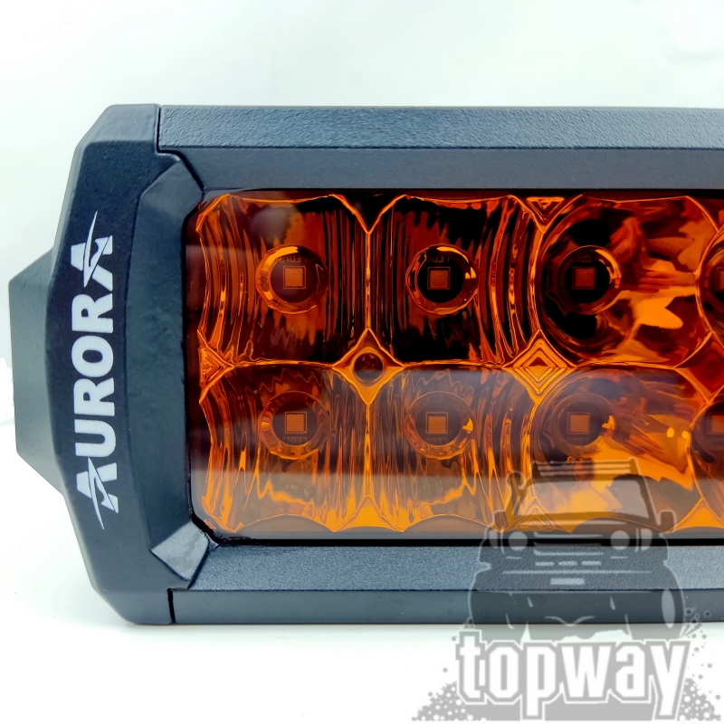 Светодиодная балка дополнительного света ALO-A-D6D1-40 Aurora 80 диодов 400W ЯНТАРЬ 0